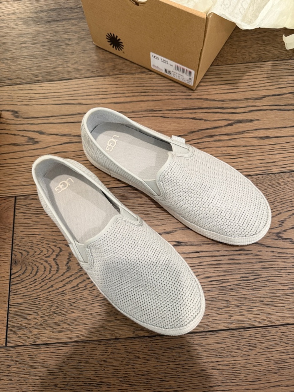 UGG Bren Slip on Sneaker 1020090 W / GRV size 6.5 - Picture 6 of 10